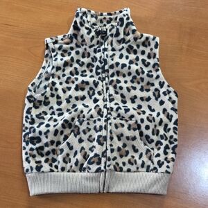 Carter's Leopard Fleece Vest